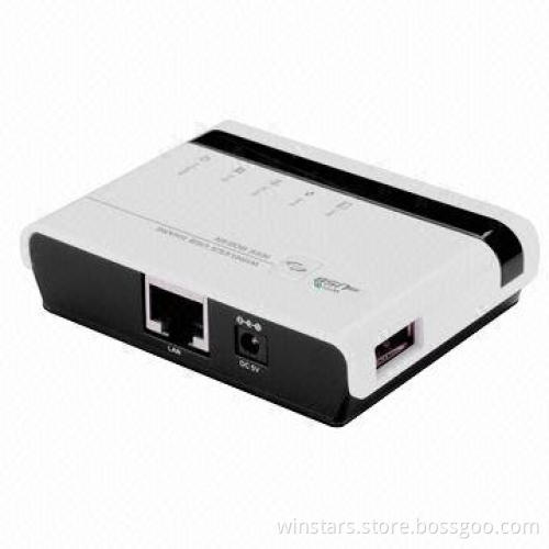 Wireless Multiple Server, Up to 7 USB Devices Through Your USB Hub